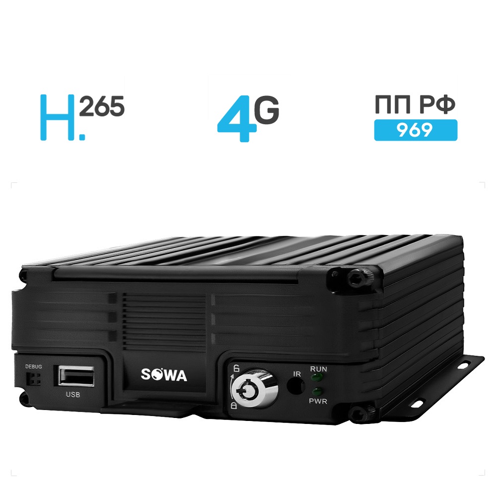 Видеорегистратор Sowa MVR 208G4G