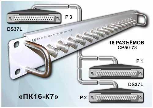 Коммутационная панель ЭВС ПК-16-К7