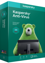 Антивирус Kaspersky Anti-Virus 2 ПК 1 год Новая лицензия Card