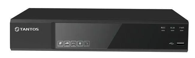 Сетевой 4 канальный регистратор для IP камер Tantos TSr-NV04155P
