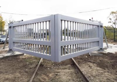 Противотаранные ворота железнодорожные Сфера Безопасности ПВЖ-СБ