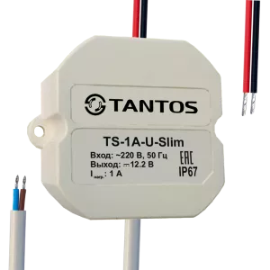 Источник вторичного электропитания, всепогодный Tantos TS-1A-U-Slim
