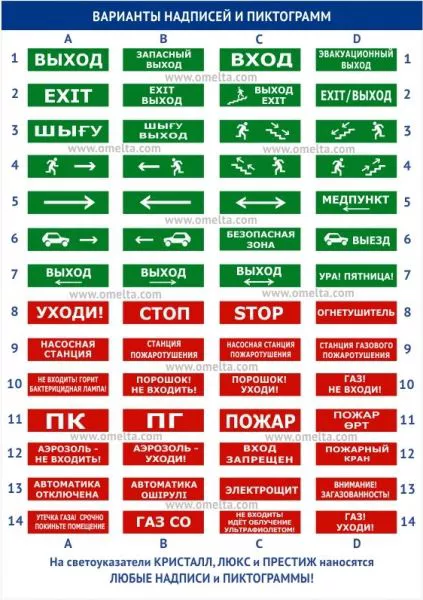 Светоуказатель комбинированный Электротехника и Автоматика КРИСТАЛЛ-12-К