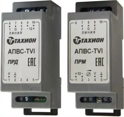 Аппаратура Тахион АПВС-TVI передачи видеосигнала по витой паре