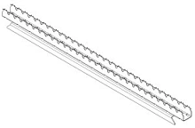 Накладка верхняя PERCo-MB-16.10