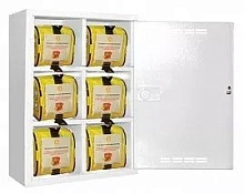 Шкаф для хранения средств индивидуальной защиты Пожтехника СИЗОД ПРЕСТИЖ-07-НЗБ-01-06