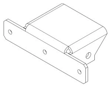 Накладка верхняя PERCo-MB-16.6