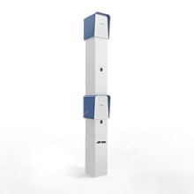 Картоприемник (уличный) двухъярусный AR-GO CR-04-2